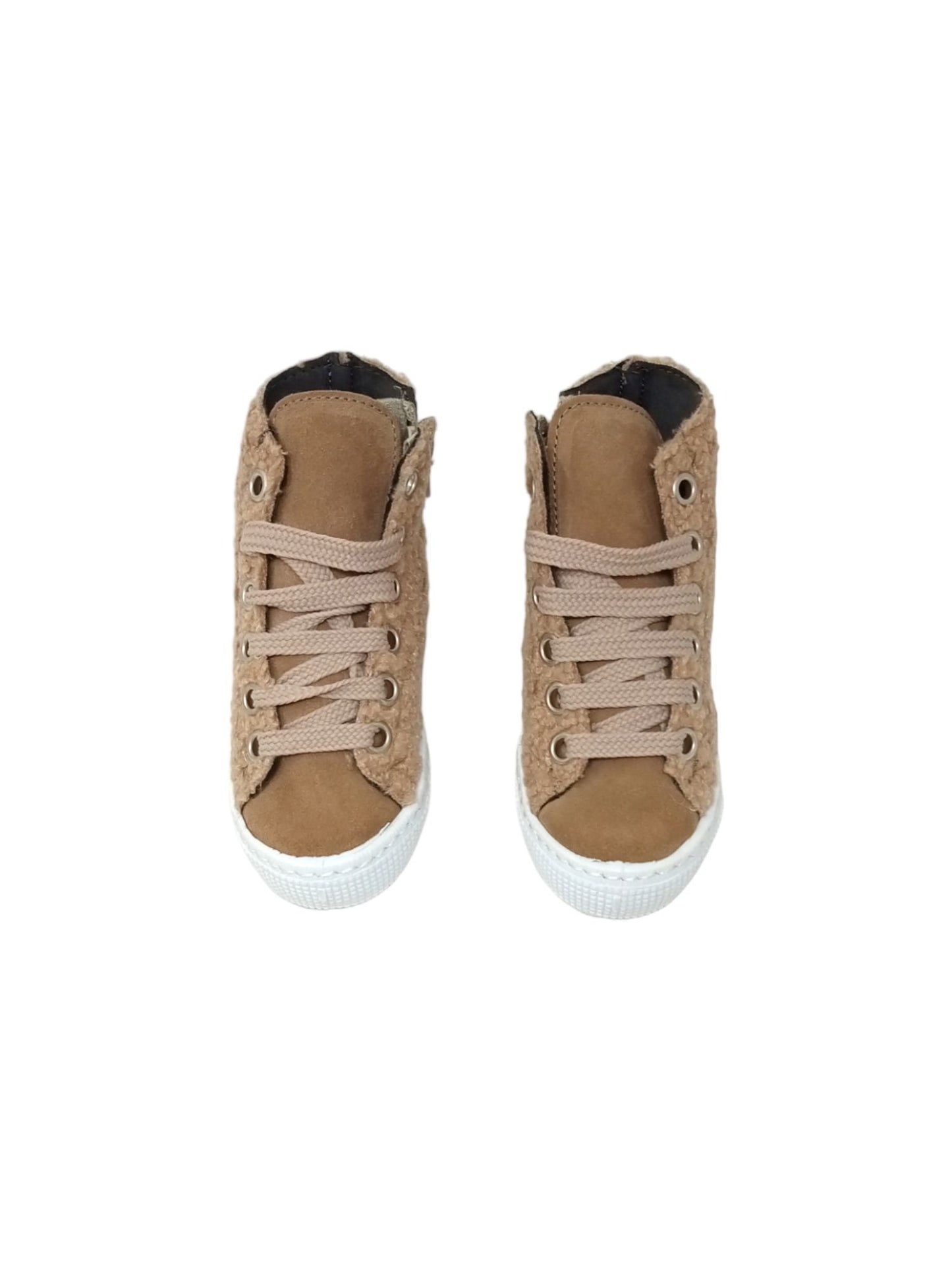 Sneaker DXO Vigevano 88WH TAUPE bambina