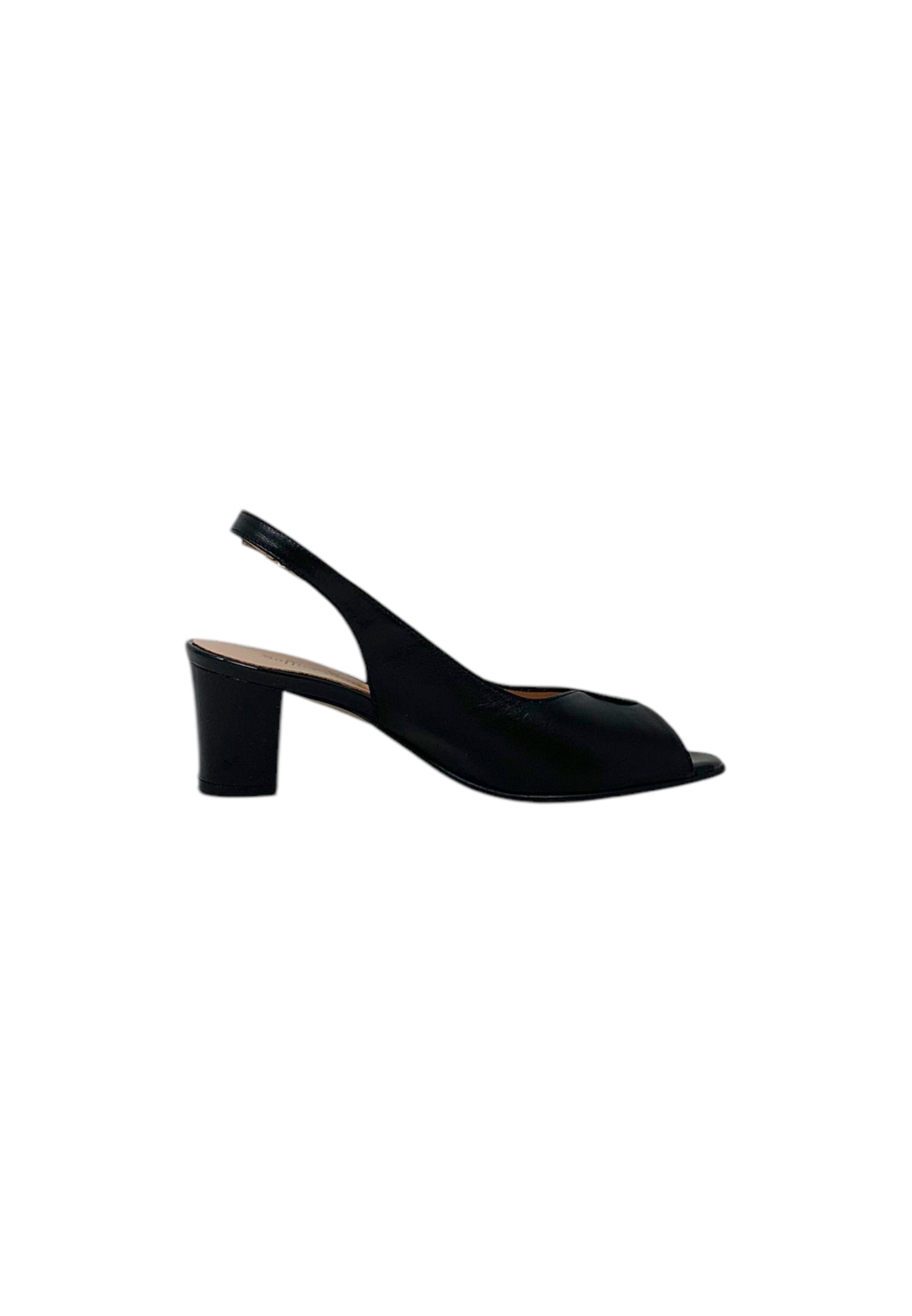 Sandali con tacco SOFFICE SOGNO E5T60C2 nappa nero  donna