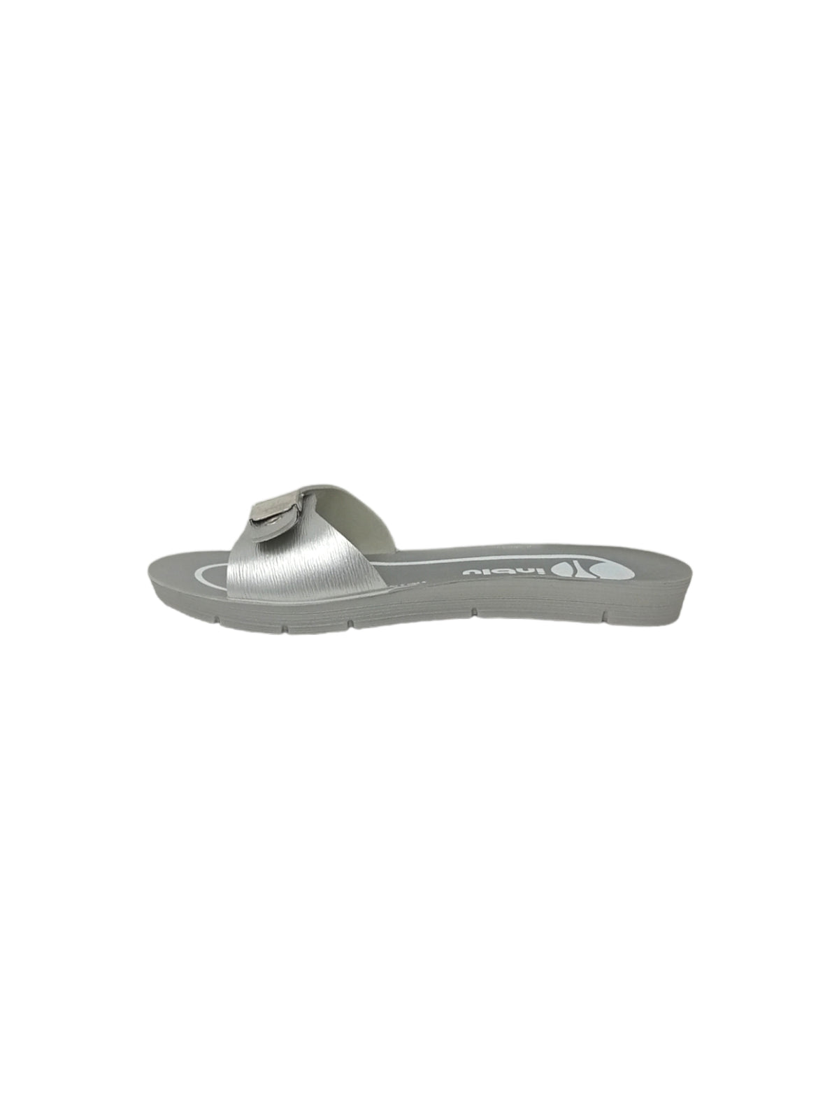Ciabatta INBLU ME000041 ARGENTO donna