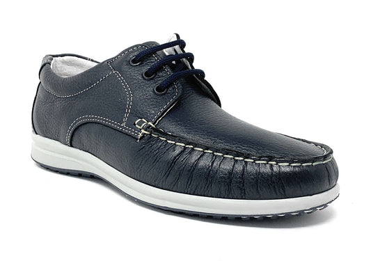 Mocassino BKS 088 PelleBlu uomo