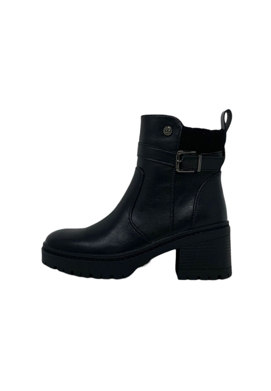 Stivaletto con tacco XTI 143371 NEGRO donna