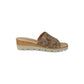 Ciabatta GRUNLAND PAFO C1838-G7 PLATINO donna