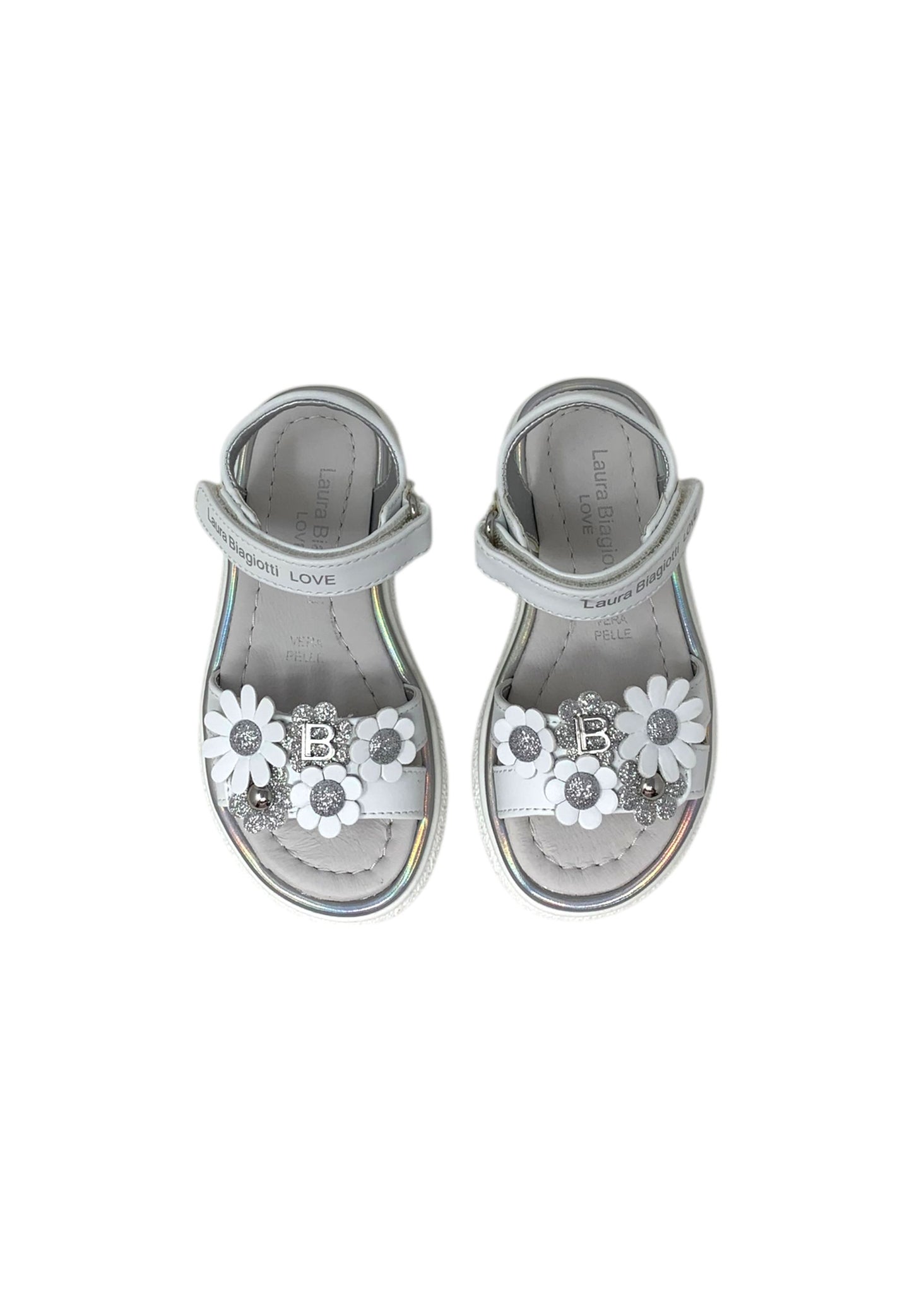 Sandali LAURA BIAGIOTTI 9610 WHITE Bambina