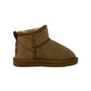 Stivaletto con pelliccia GRUNLAND JR CROMPO2100-I4 CUOIO  bambina/ragazza