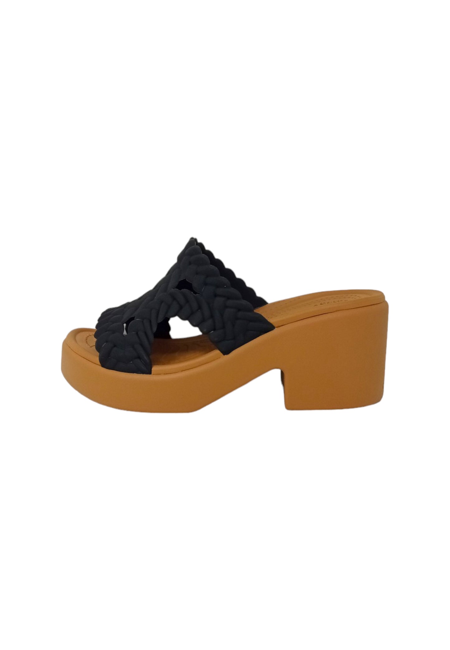 Sandalo CROCS BROOKLYN WOVEN SLIDE HEEL 209979 donna più colori