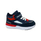 Sneakers da passeggio PRIMIGI 2948622 NAVY/ROSSO bambino