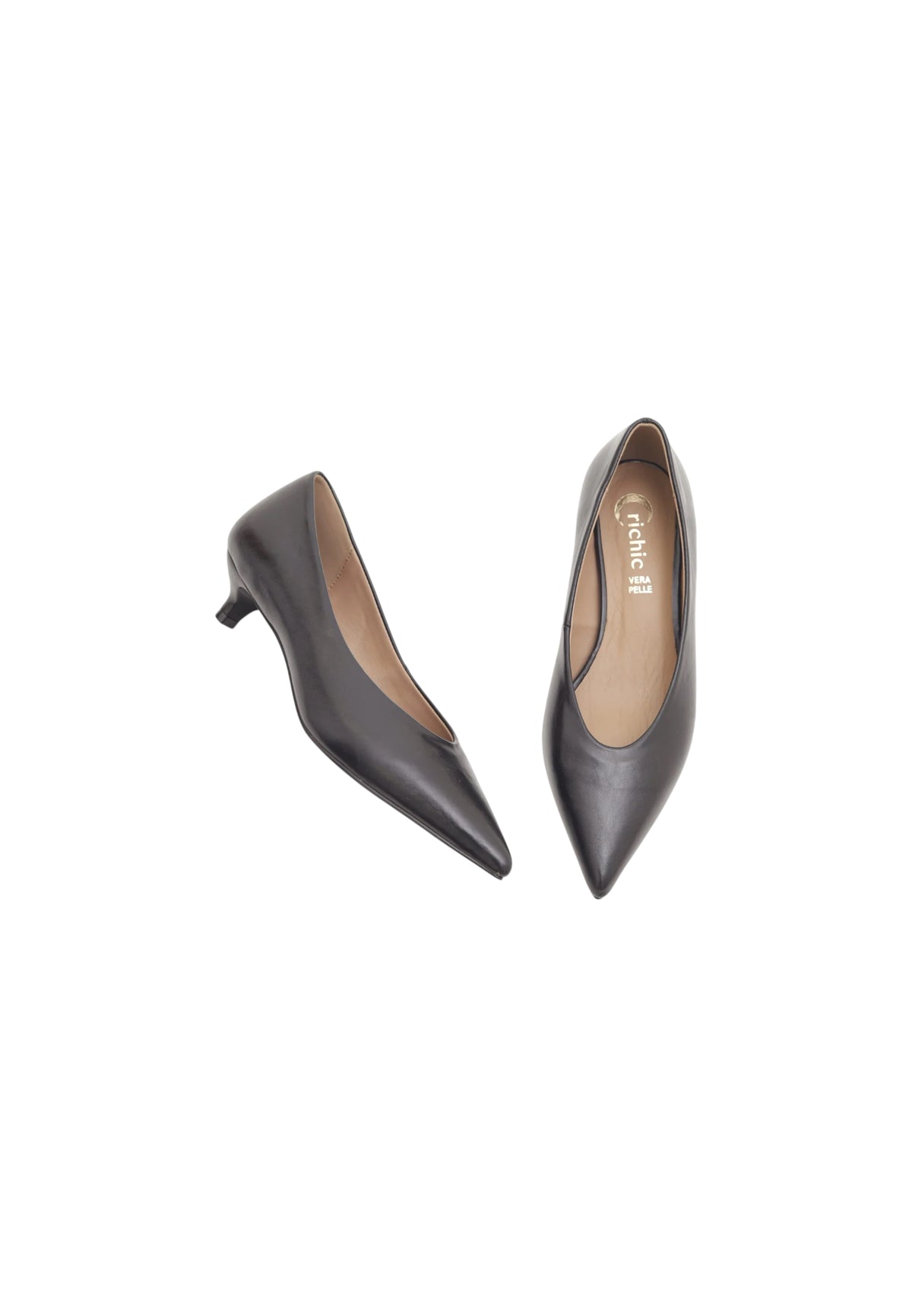 Dècolletè CRICHIC CR4531 NAPPA NERO donna