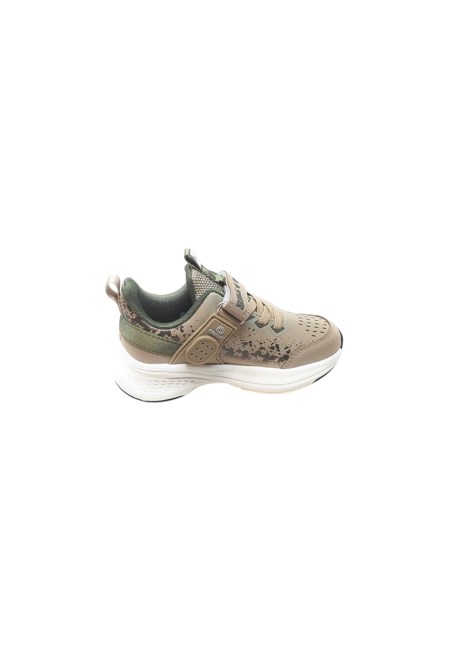 Sneakers con audio Bull Boys Uragano Rex DNAR5272 BEIGE Bambino