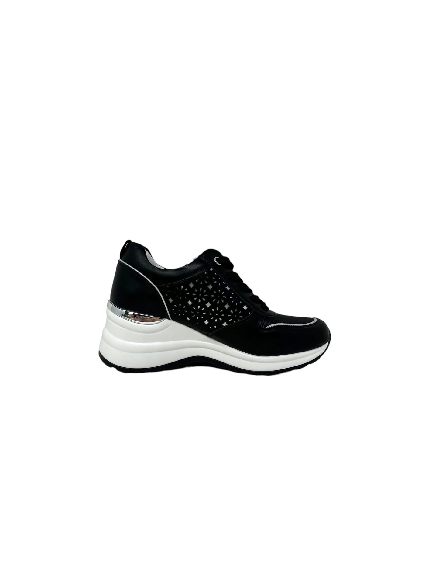 Sneakers InBlu IN000337 NE nero donna