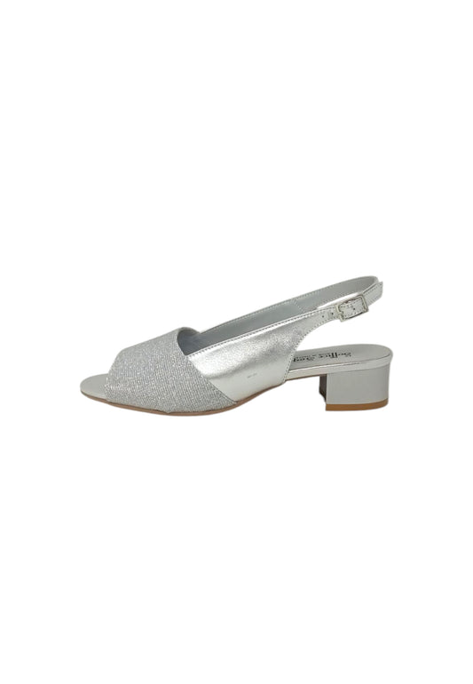 Sandali con tacco SOFFICE SOGNO E5T30C1T GALASSIA ARGENTO donna