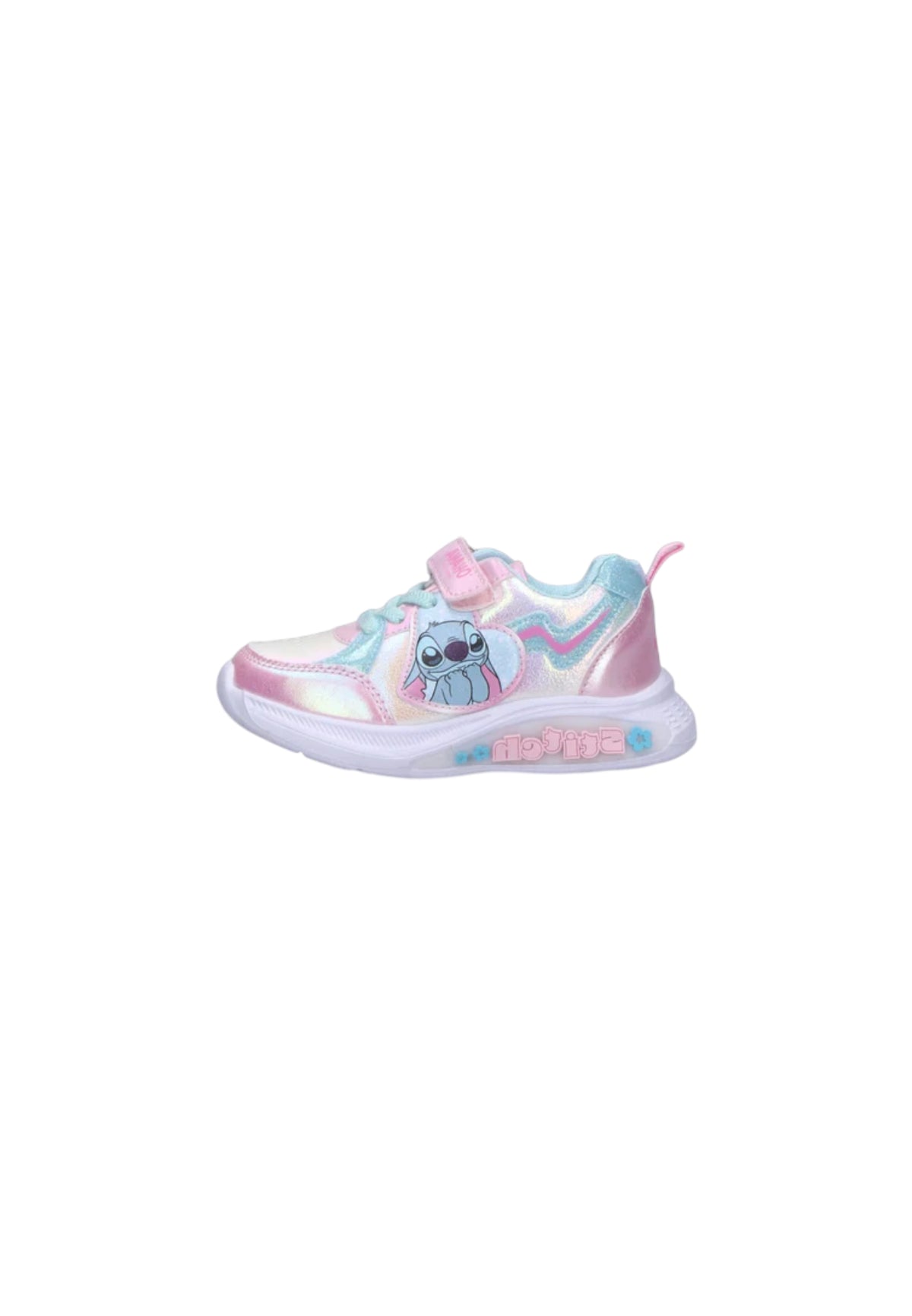 Sneaker luminose Silver Lilo & Stitch D6020304S PINK Bambina