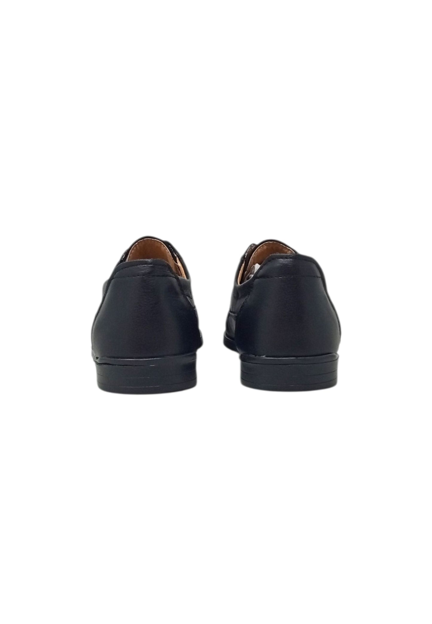 Mocassino allacciato Italia Leone 210 PELLE NERO uomo