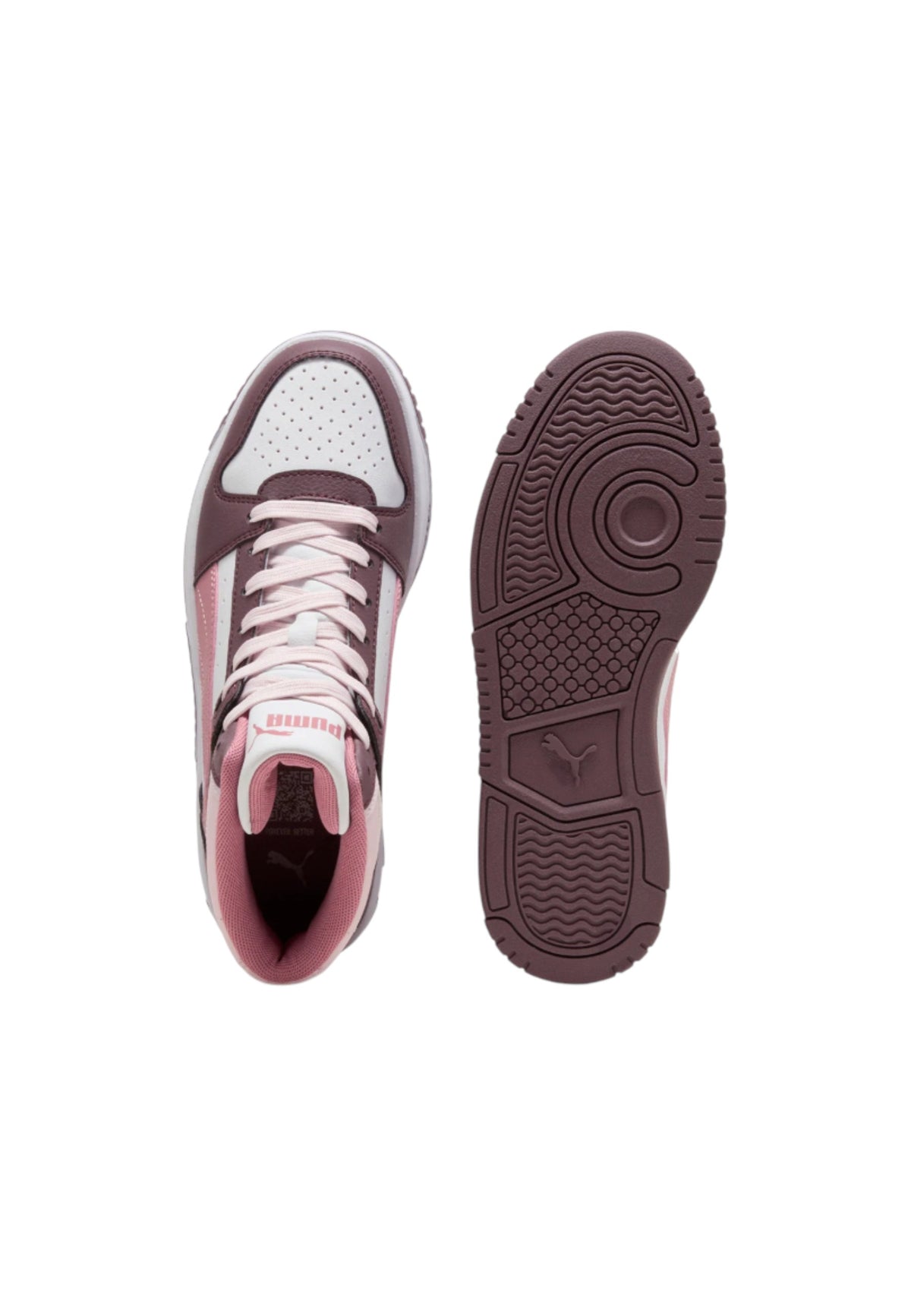 Sneaker Puma Rebound Slam MId Jr 408800 07 ragazza/donna