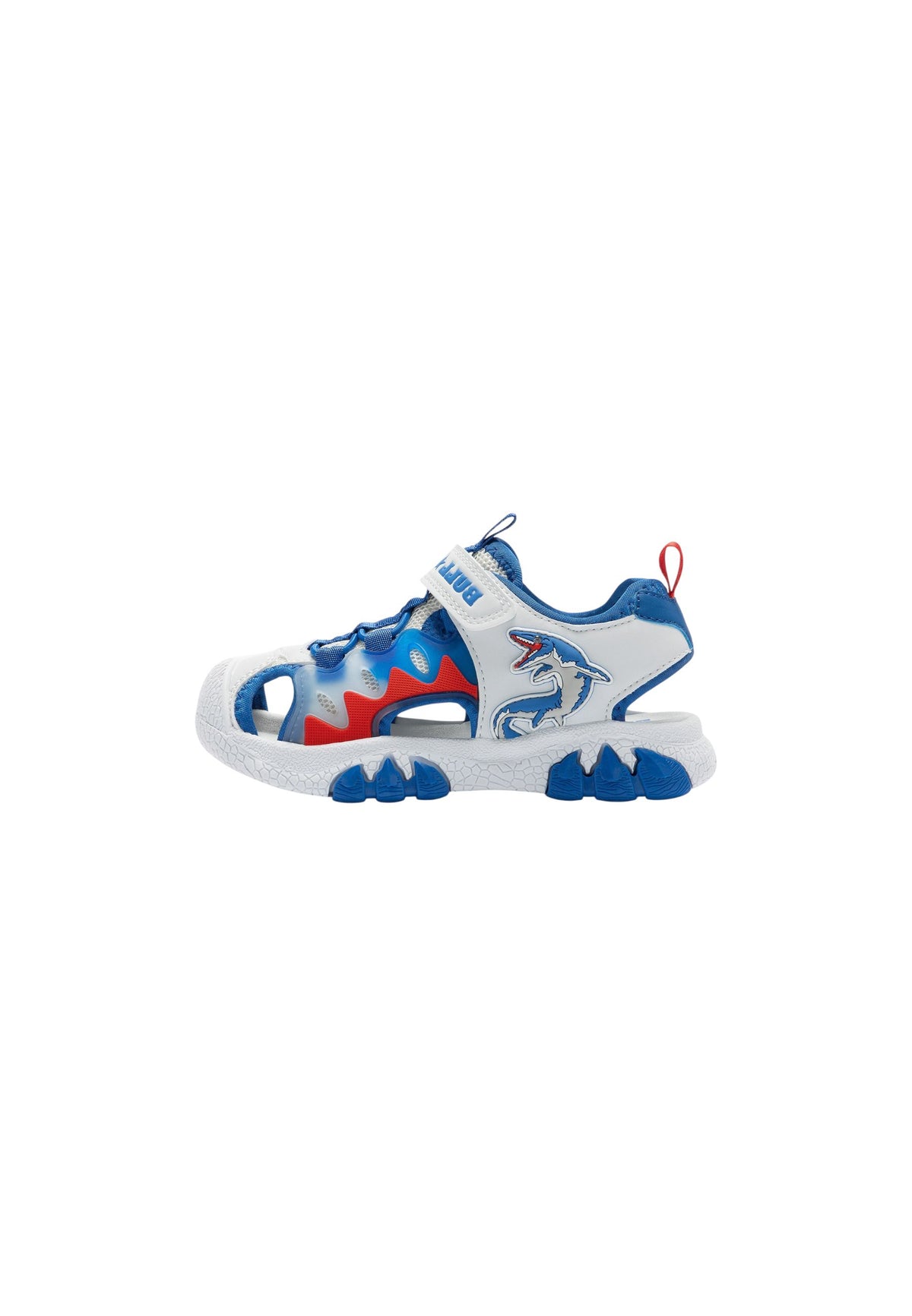 Sandali con luci BULL BOYS Mosasauro DNCL5192 BIANCO Bambino