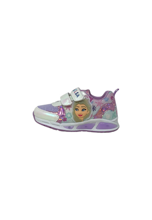 Sneaker con luci Silver Frozen D4310600T LILAC Bambina