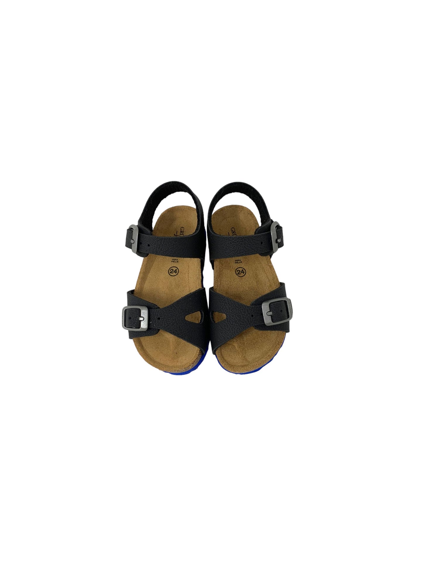 Sandalo da passeggio GRUNLAND Junior LUCE SB0901-40 NEROROY Bambino