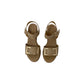 Sandalo con zeppa FASCINO DONNA 20207-E3 BEIGE donna