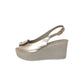Sandali con zeppa SOFFICE SOGNO E59865C4 SABBIA donna