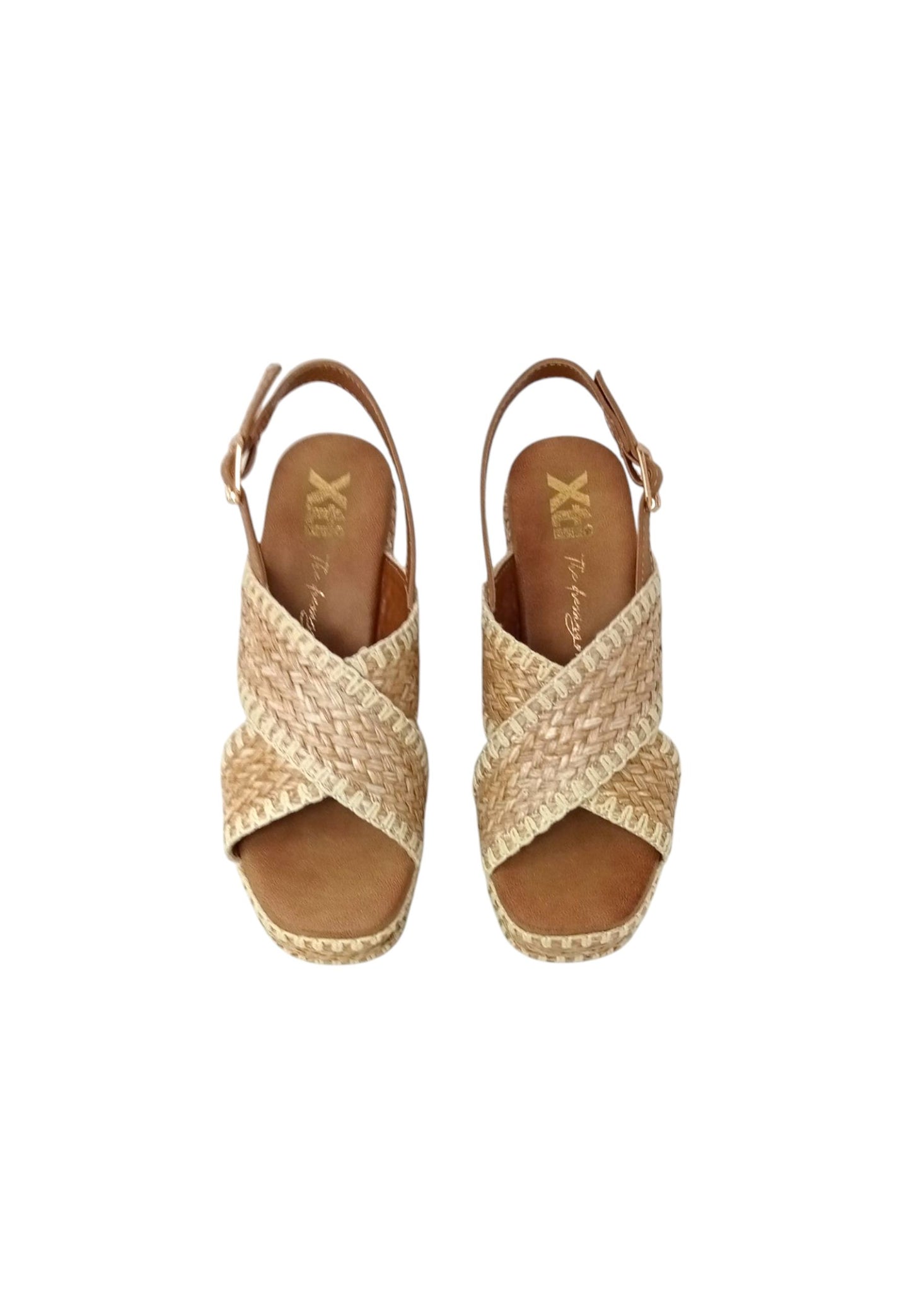 Sandali con zeppa XTI 143821 TAUPE donna
