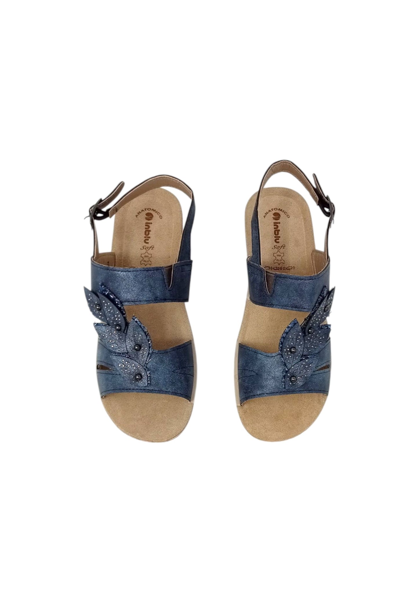 SANDALI INBLU GL000065 BLU DONNA