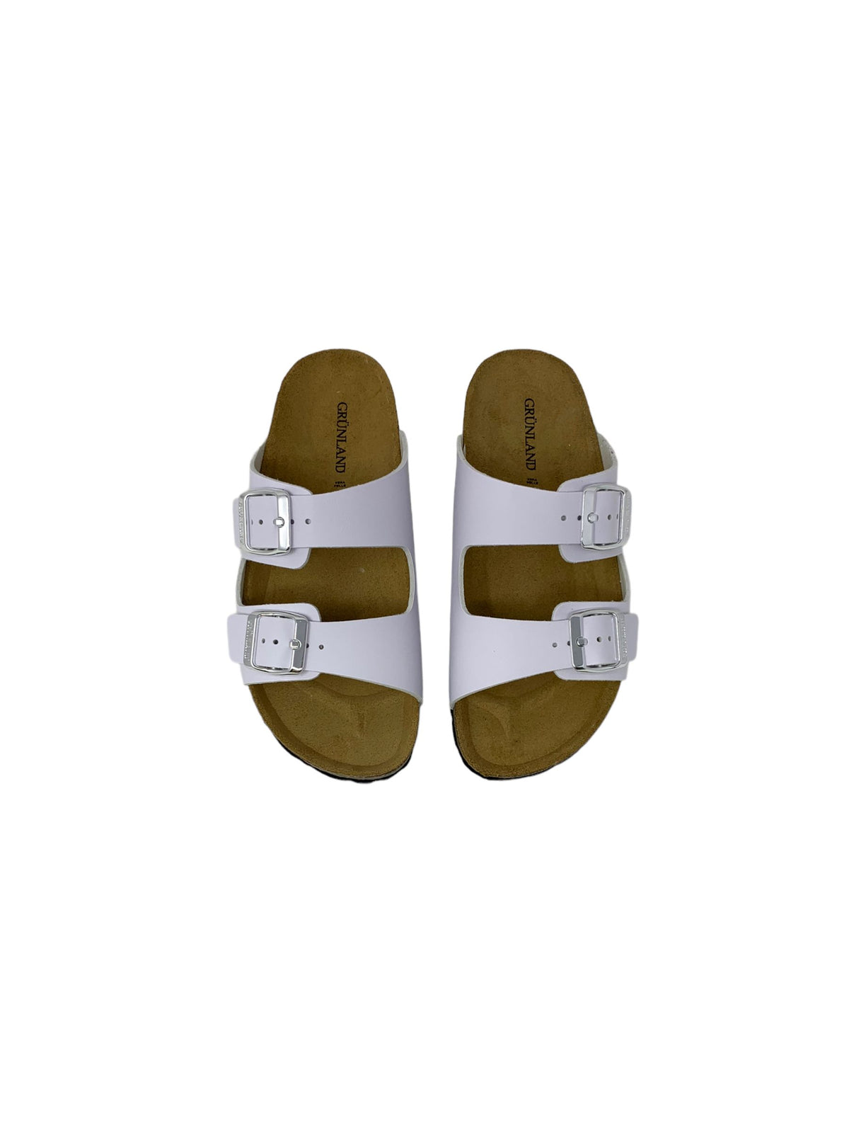 Ciabatta GRUNLAND SARA CB4018-40 bianco  ragazza/donna
