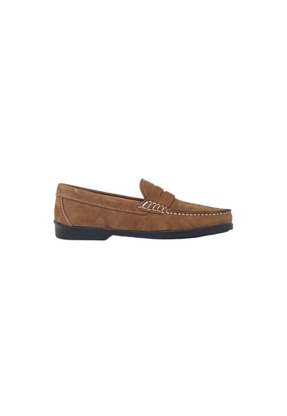 Mocassino Italia Leone 195 NABUK TORTORA uomo