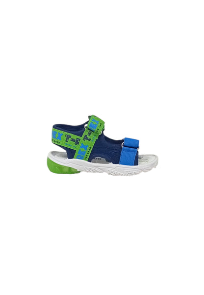 Sandali luminosi Silver Dinosauro S8020229T BLU  Bambino