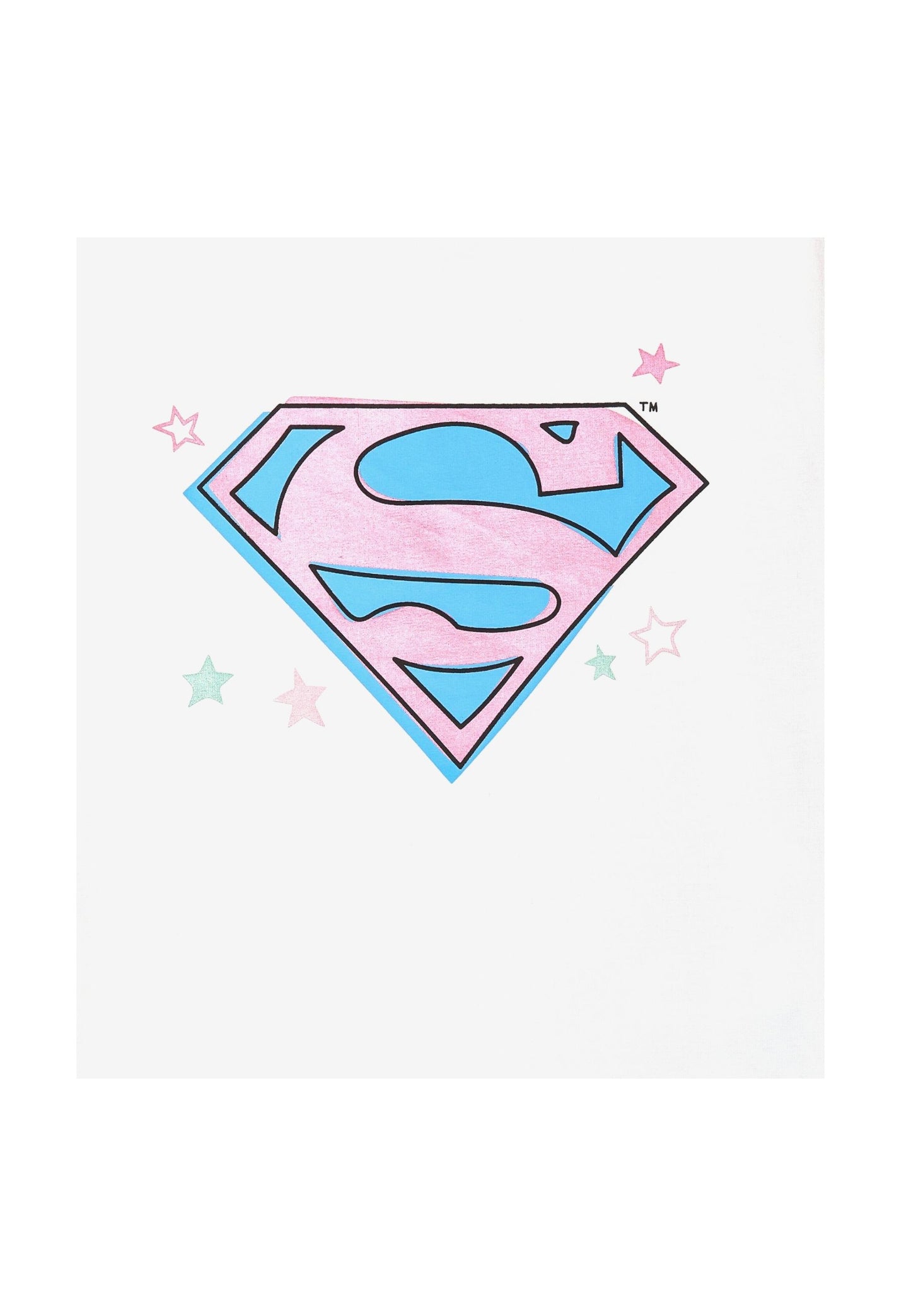 Diadora JU T-shirt ss SUPERGIRL 502.180443 01 20002 Bambina