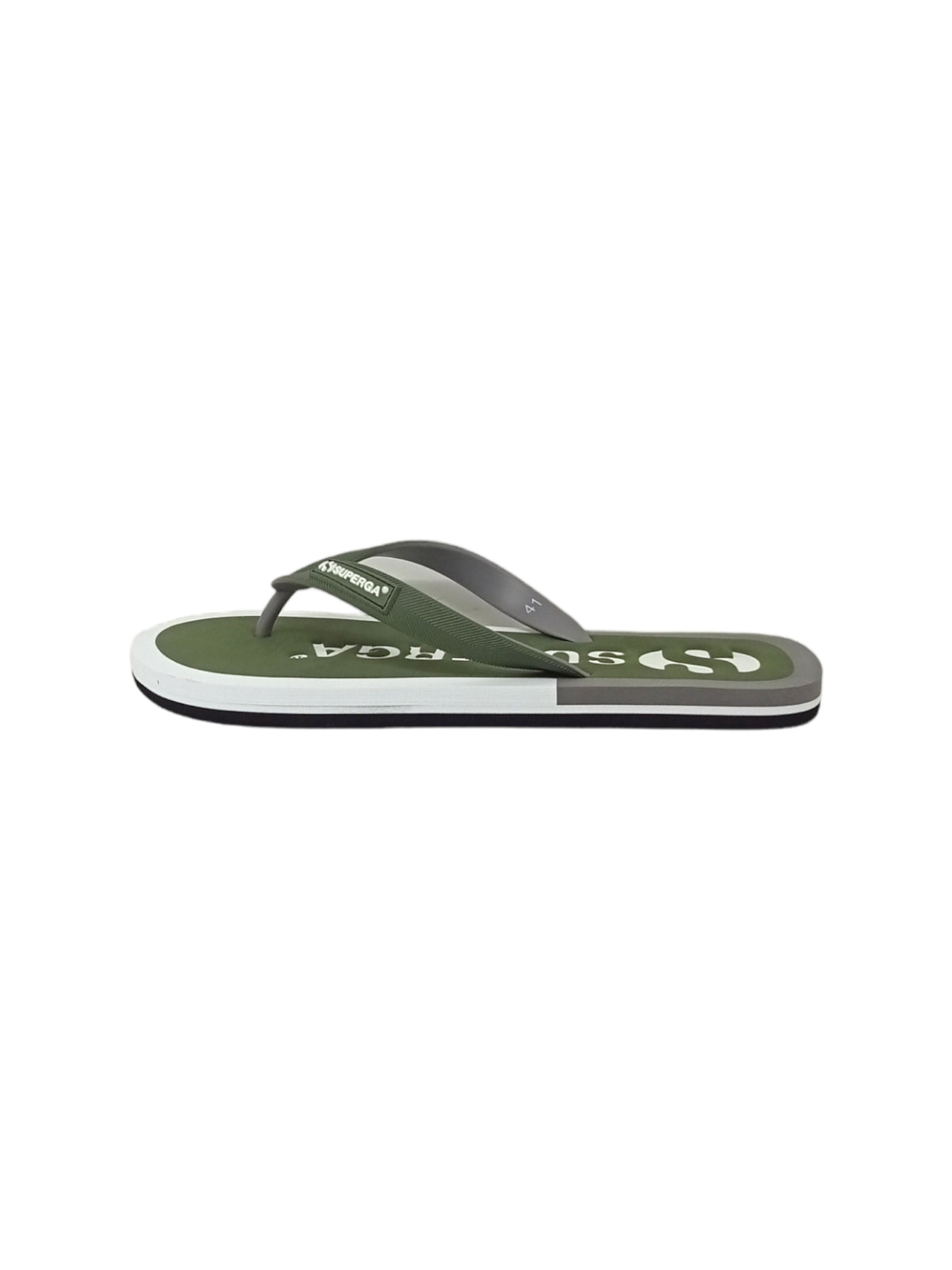Ciabatta infradito Superga S24T189 KAKI Uomo