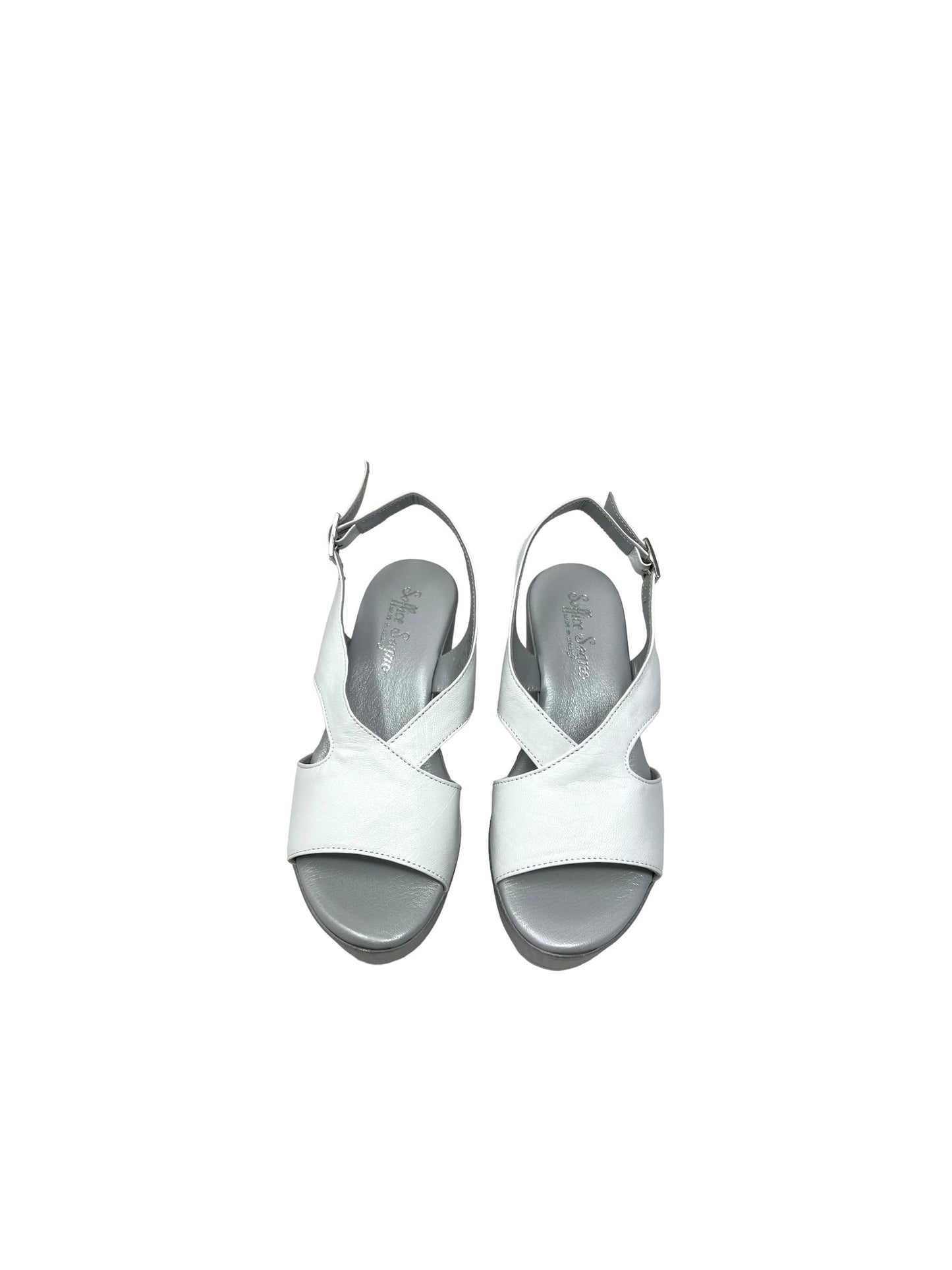 Sandalo con zeppa SOFFICE SOGNO 2243 BIANCO donna