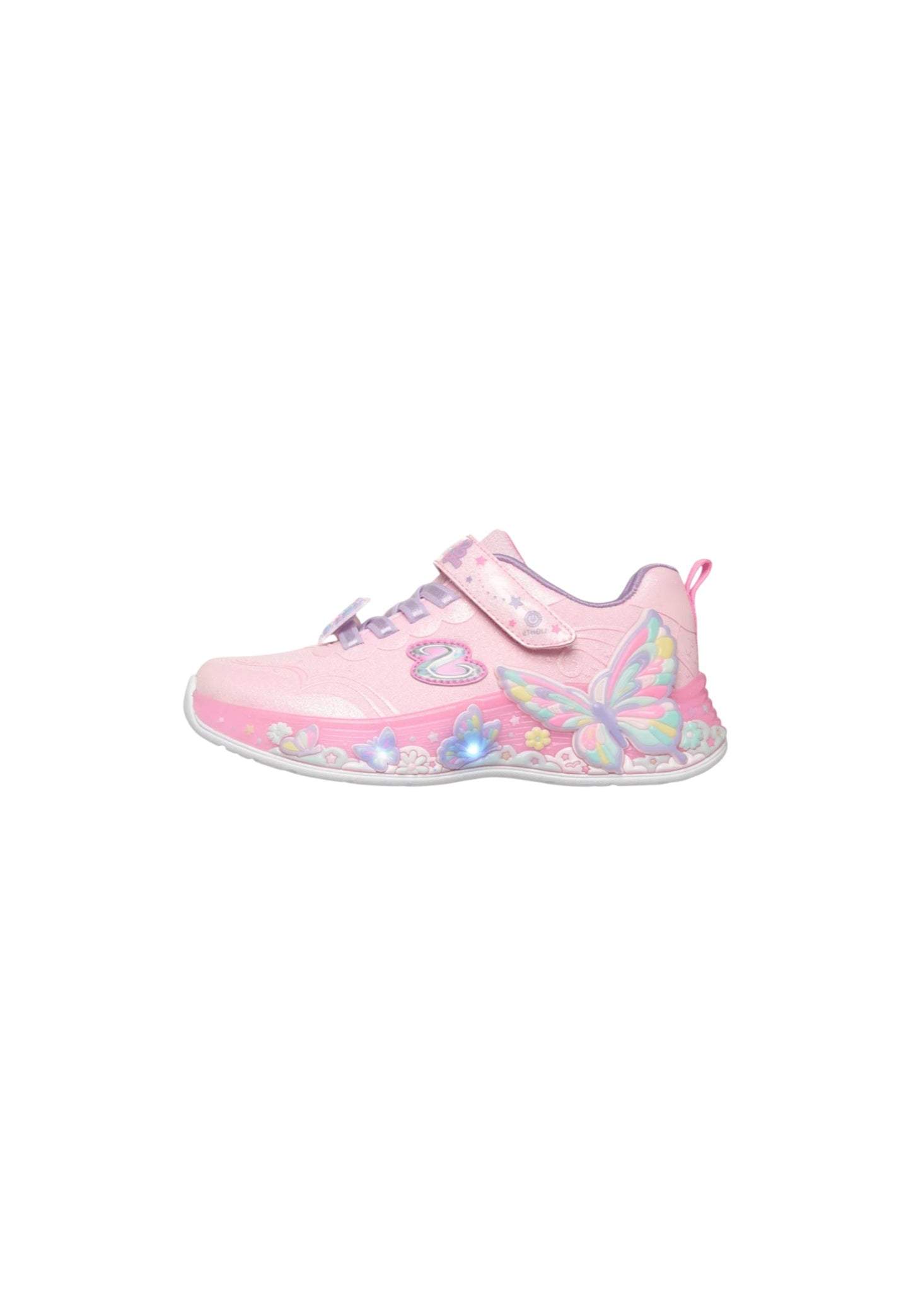 Sneakers luminose Skechers - S lights BUTTERFLY BLISS 303065LC/LPMT bambina