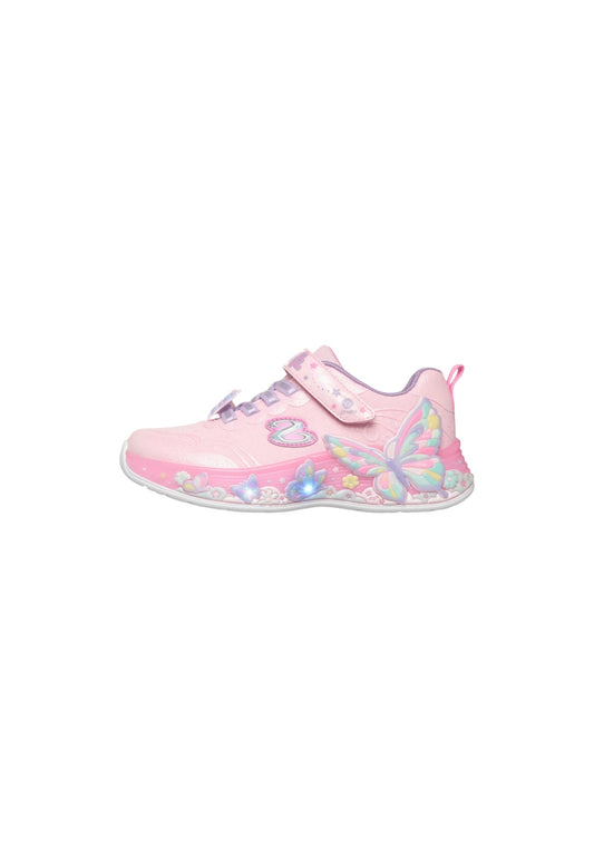 Sneakers luminose Skechers - S lights BUTTERFLY BLISS 303065LC/LPMT bambina