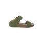 Ciabatta GRUNLAND DIRA CI2577-C9 OLIVA ragazza/donna