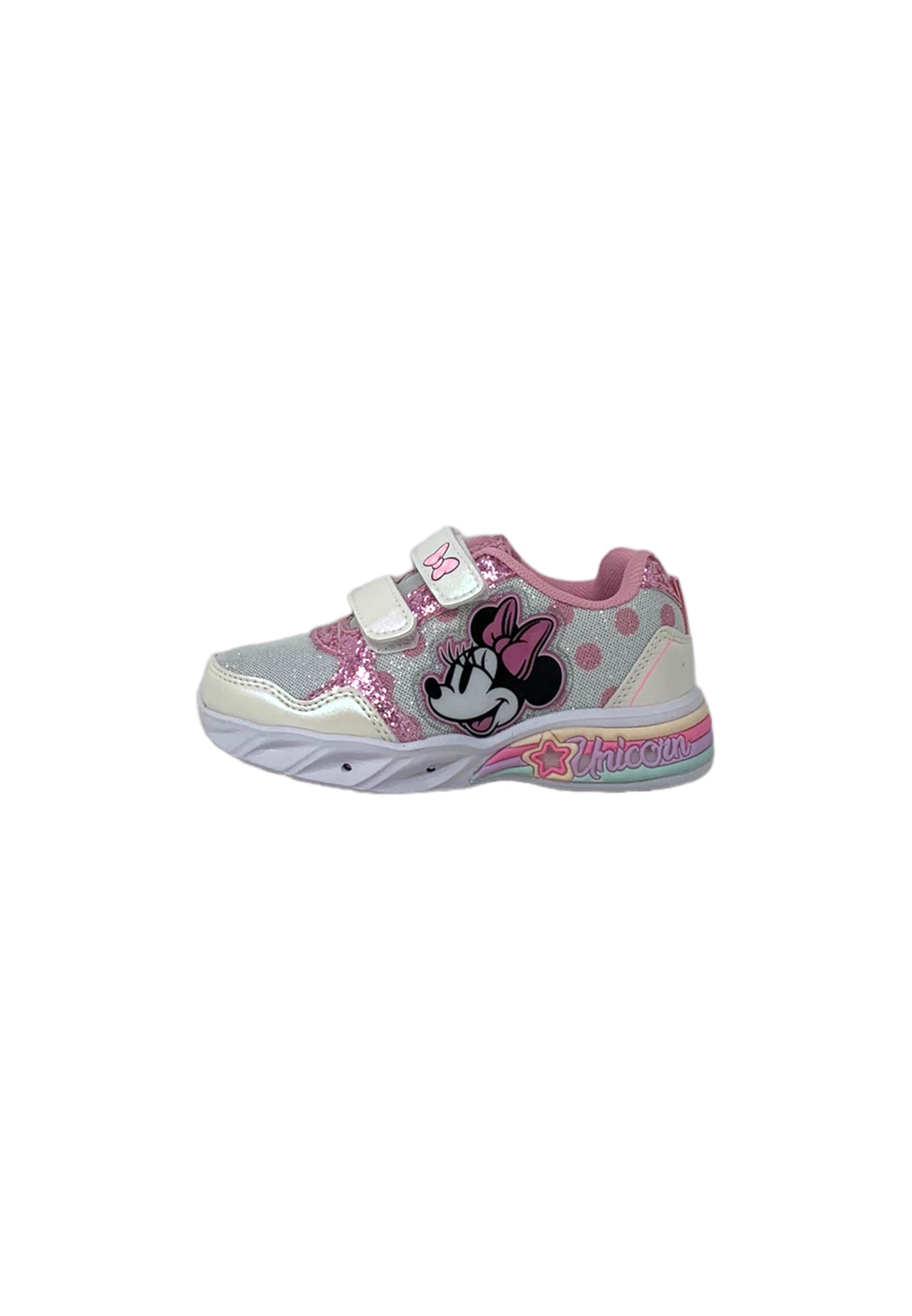 Sneaker con luci Silver Disney Minnie D3010556T WHITE Bambina