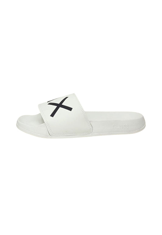 Ciabatte da spiaggia SUN68 X35302 01 BIANCO Bambino