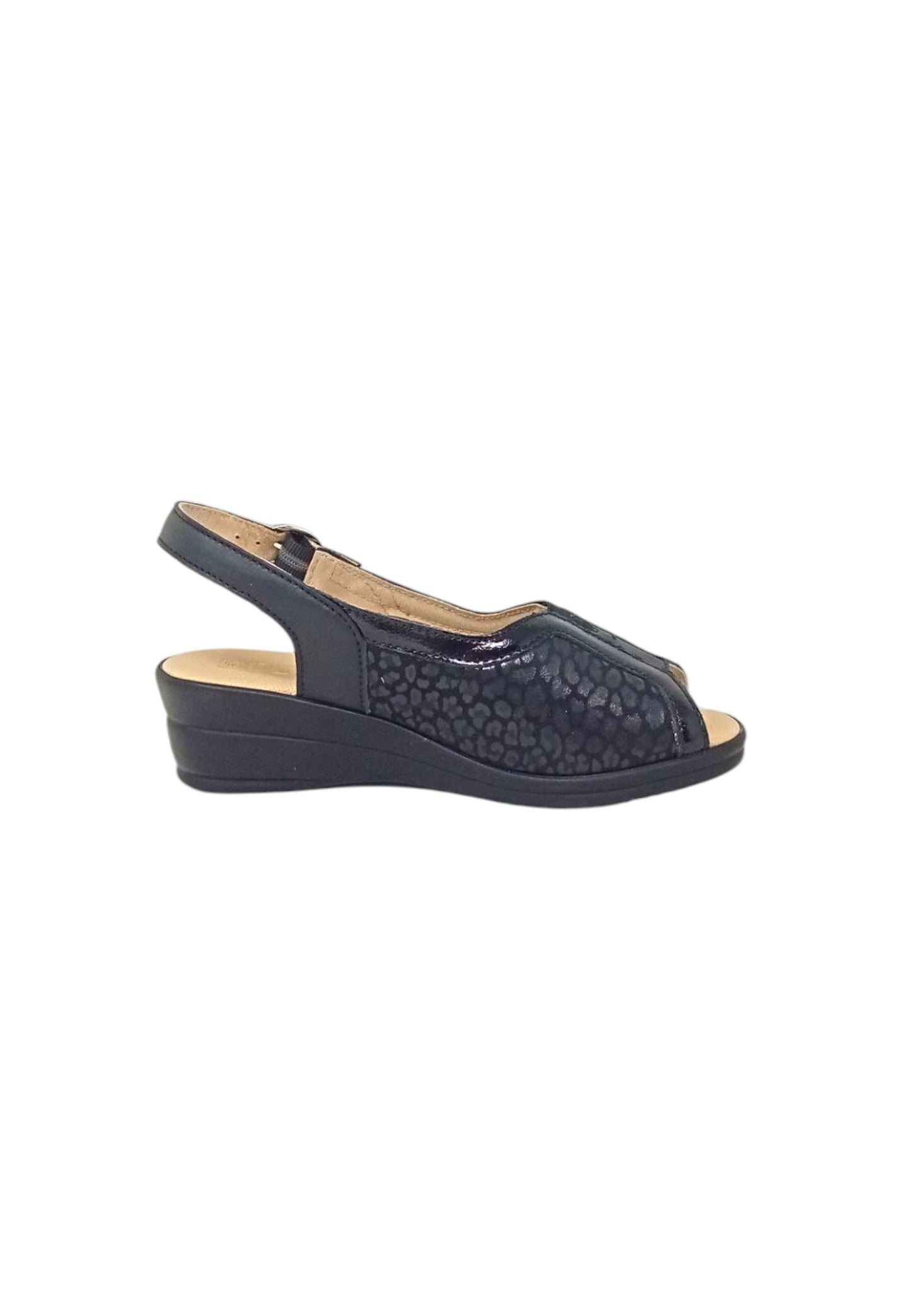 Sandali Linea comoda STILE DI VITA 8113 NERO Donna
