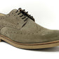 Scarpa modello polacchina BKS 0503 camoscio taupe uomo