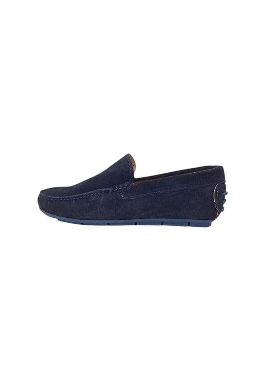 Italia Leone Mocassino 100 Cam. Blu  uomo