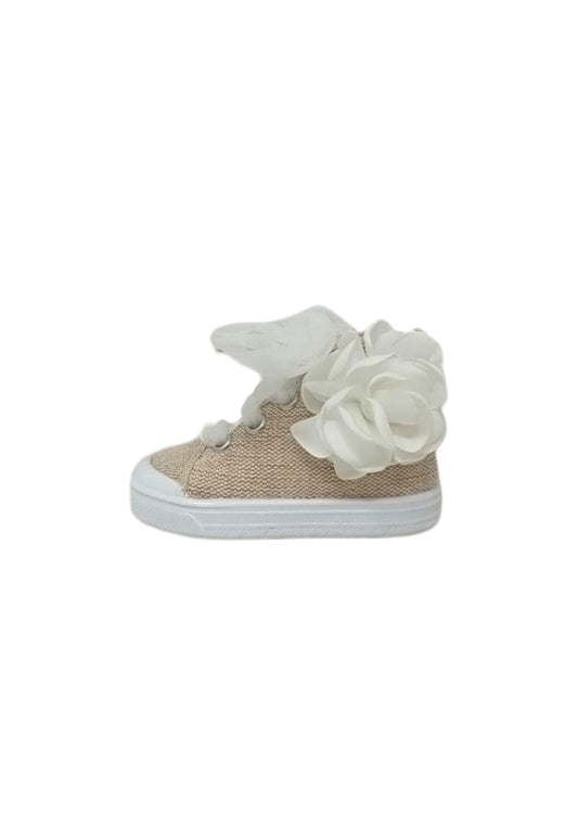 Sneaker DXO Vigevano D88F LINO GOLD bambina/ragazza
