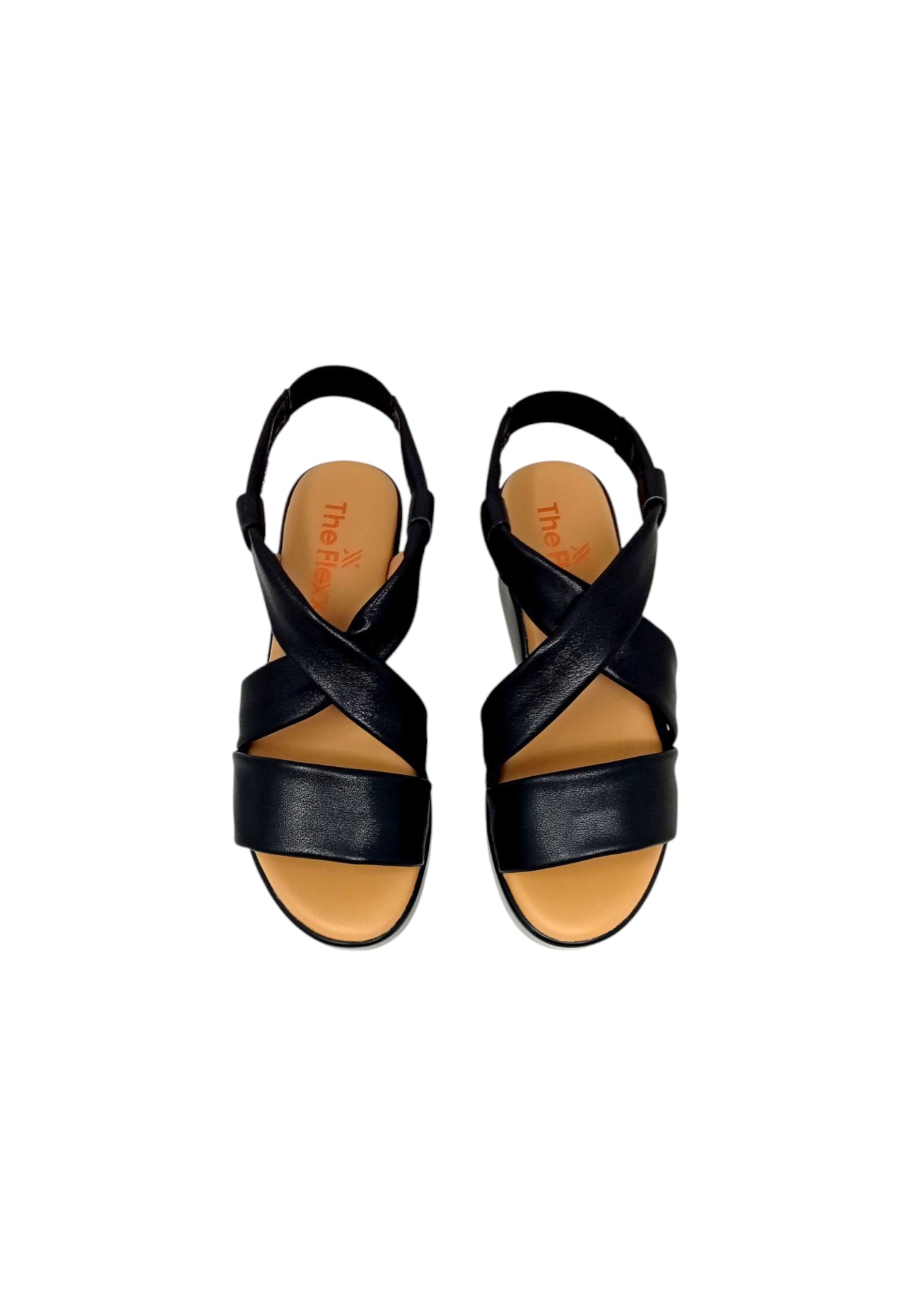 Sandalo con zeppa The Flexx SCOTT TOO-SOFTY I3513.09 BLK donna