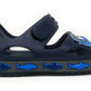Sandalo da mare CROCS FI SHARK BAND SANDAL B NAVY Bambino