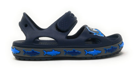 Sandalo da mare CROCS FI SHARK BAND SANDAL B NAVY Bambino