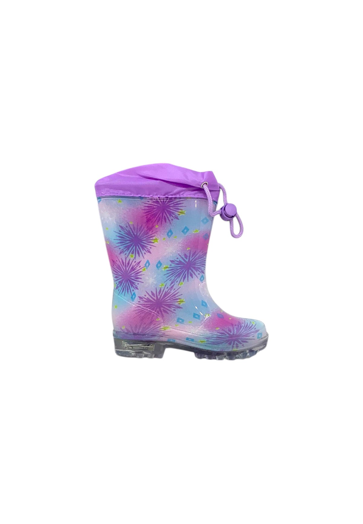 Stivali da pioggia luminosi SILVER Frozen D4310683S LILAC Bambina