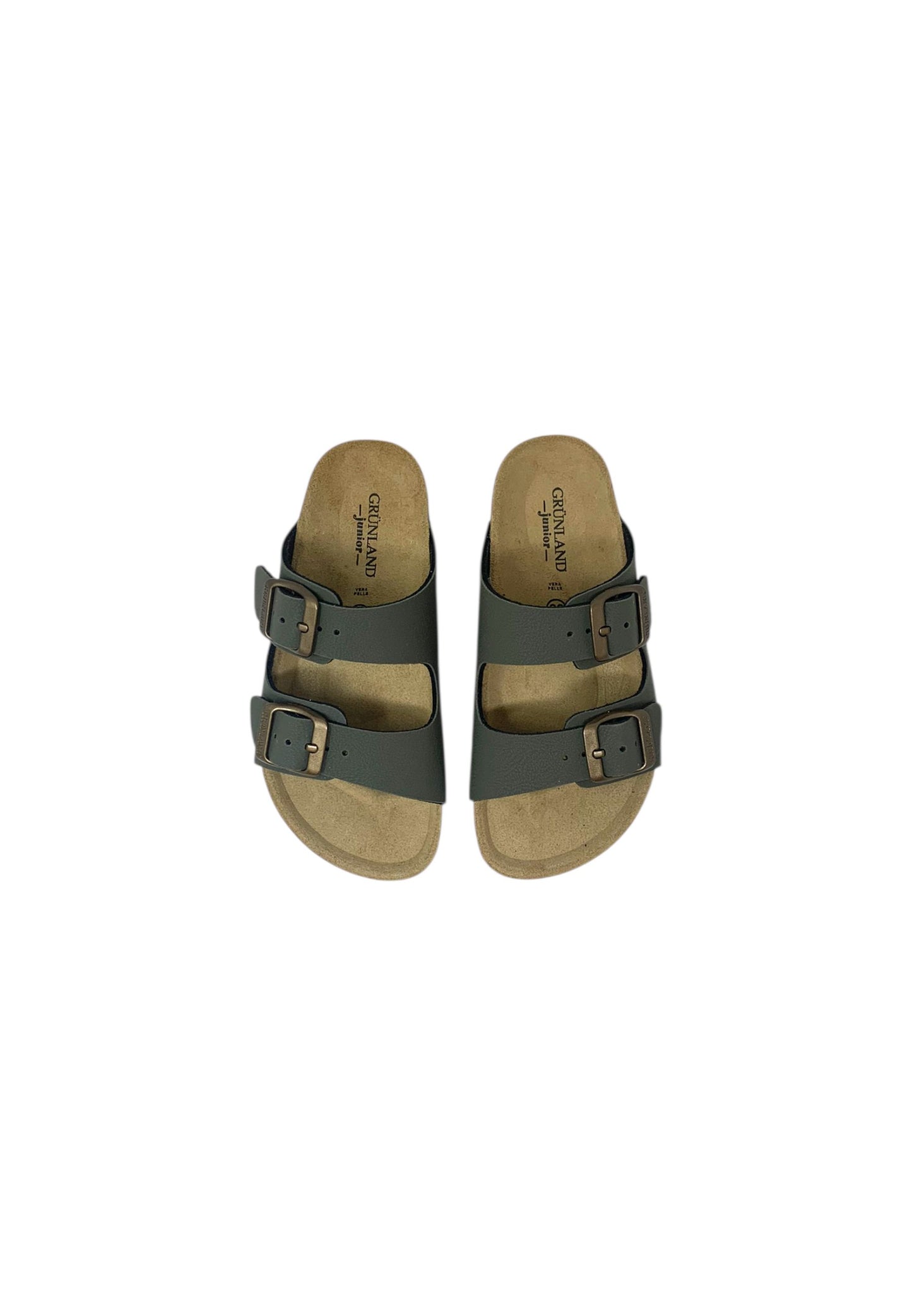 Ciabatta GRUNLAND Junior LUCE CB1537-40 OLIVA Bambino