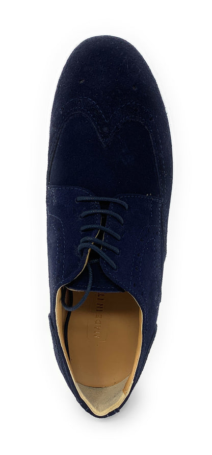 Scarpa modello francesina BKS 6103 BLU uomo