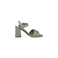 Sandalo con tacco FASCINO DONNA 33413-E3 AVORIO BIANCO donna