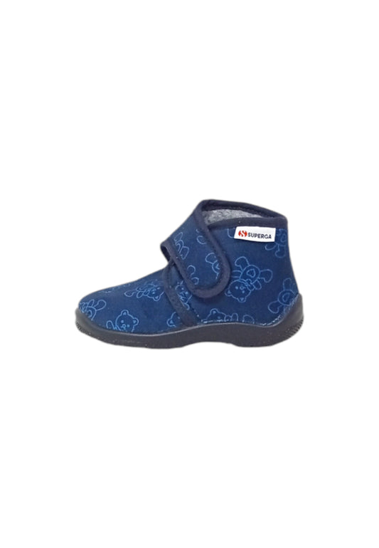 Pantofola chiusa SUPERGA S21P115 BLU unisex