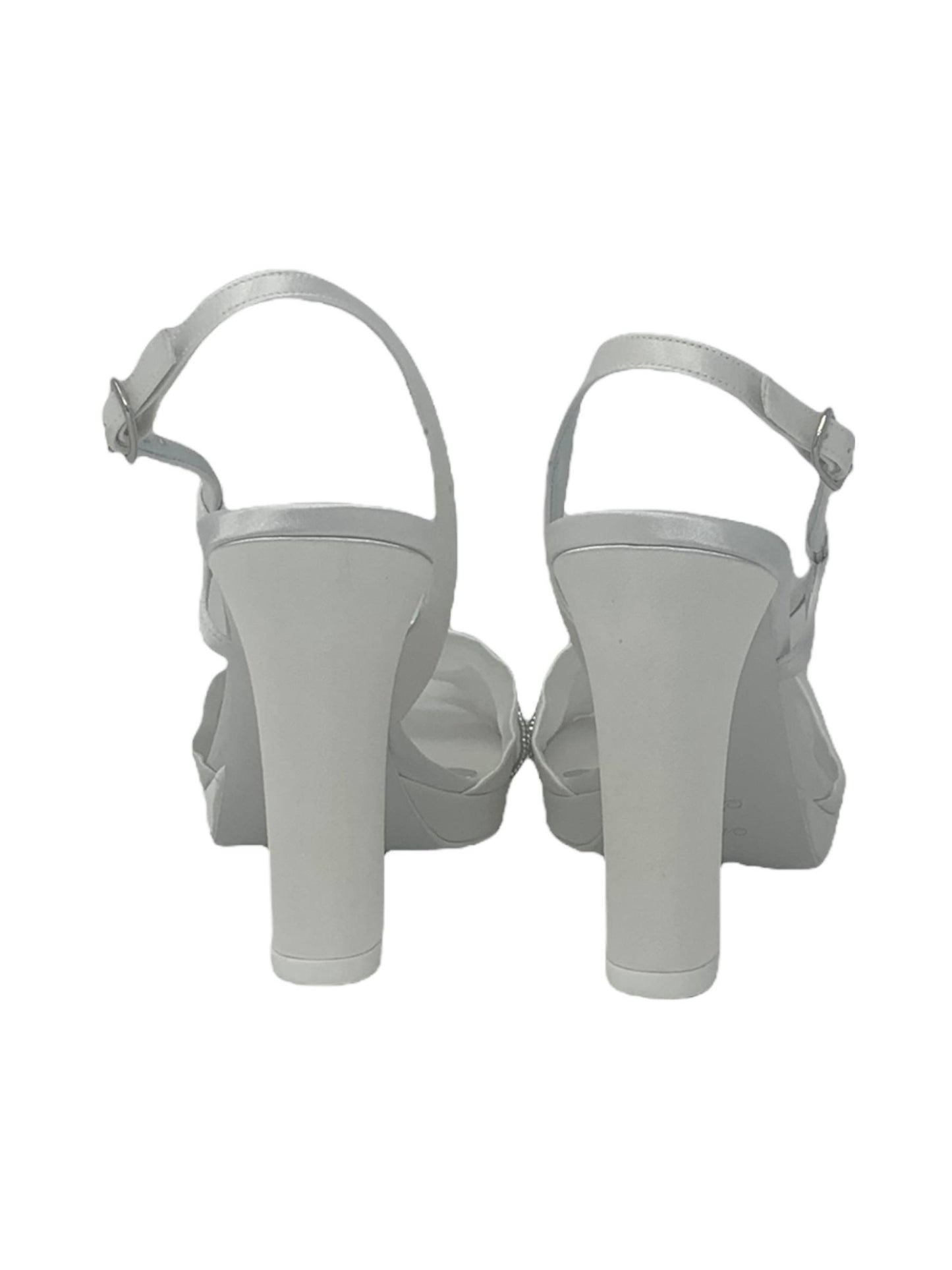 Sandalo col tacco JOEL A7522 RASO MORELLI LUX AVOIO002 SPOSA