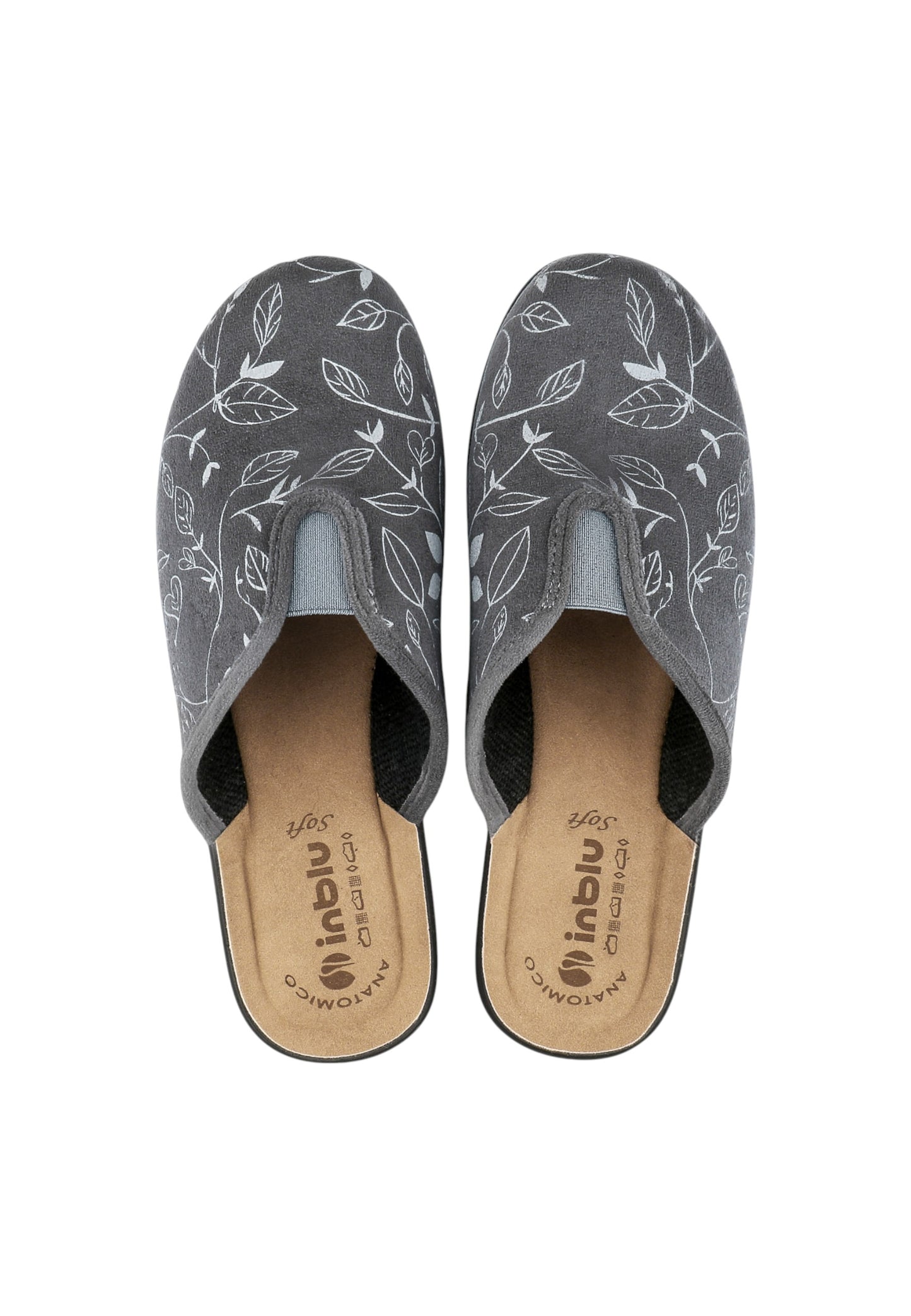 Pantofola INBLU CF000049 GRIGIO donna