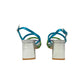 Sandalo  KISS KRISS G31 ARGENTO donna